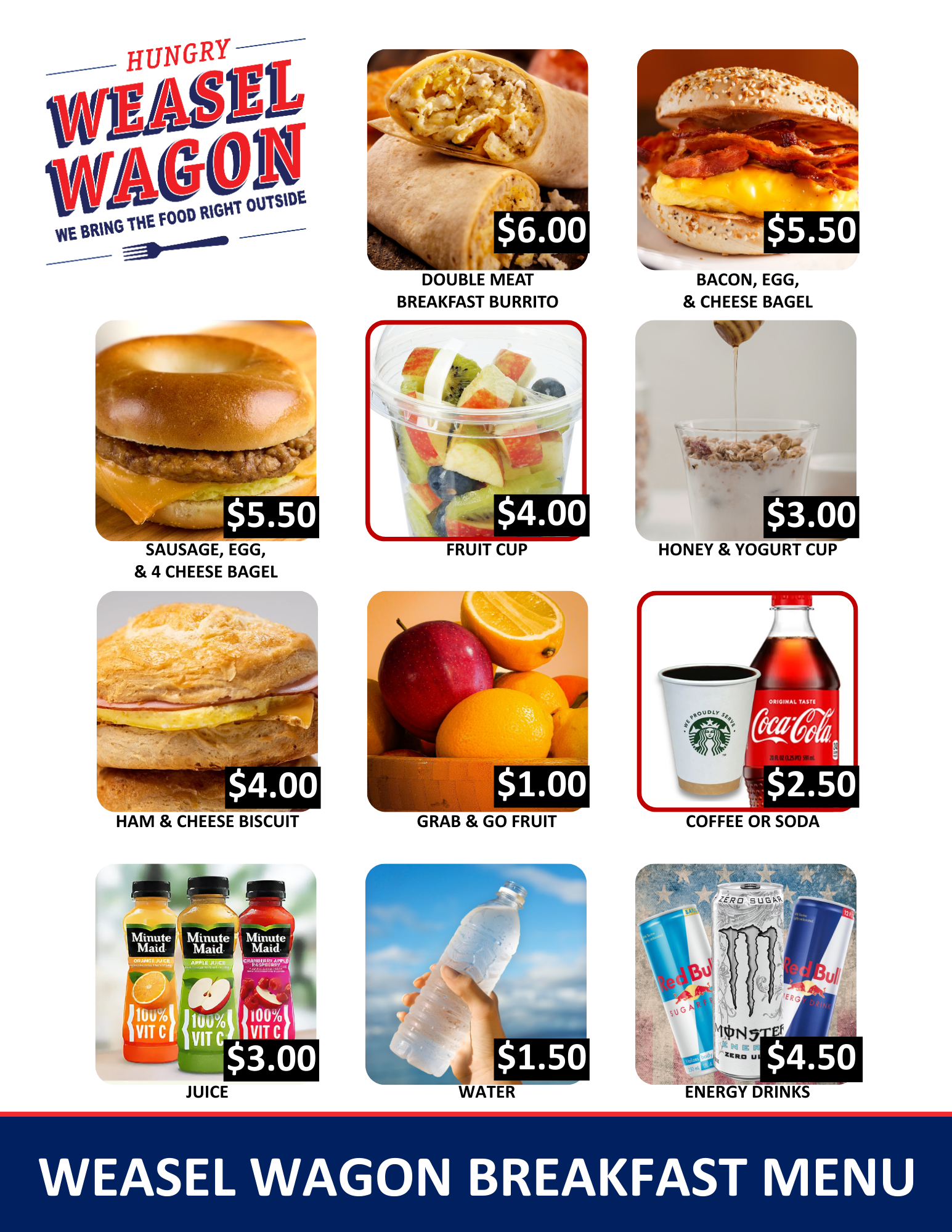 Weasel Wagon Breakfast